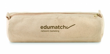 Logo trade promotional gift photo of: Cotton Pencil case  320 gr/m²