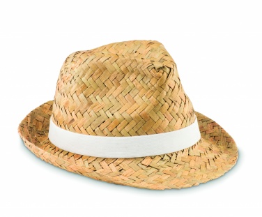 Logo trade promotional items picture of: Natural straw hat