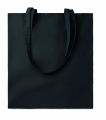 180gr/m² cotton shopping bag, Black