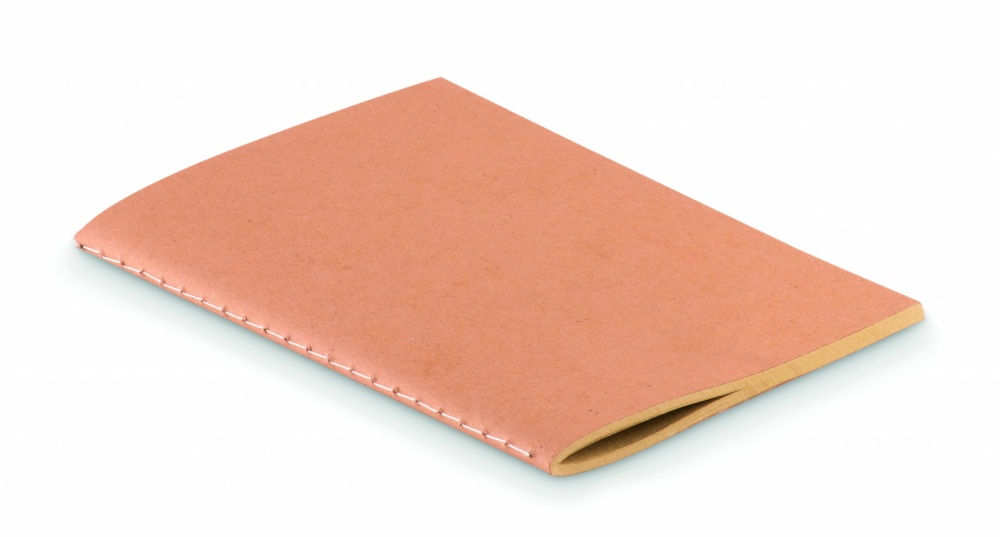 Logo trade promotional giveaways image of: A6 recycled notebook 80 plain