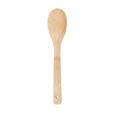 Logo trade corporate gifts image of: Spoon salad bamboo