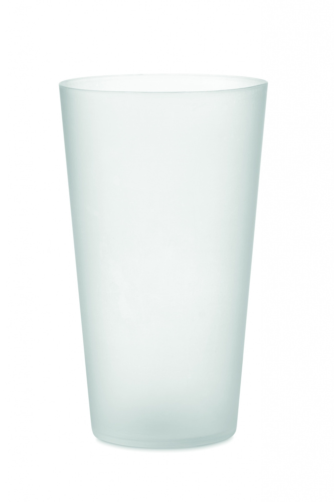 Logo trade corporate gifts image of: Reusable event cup 500ml