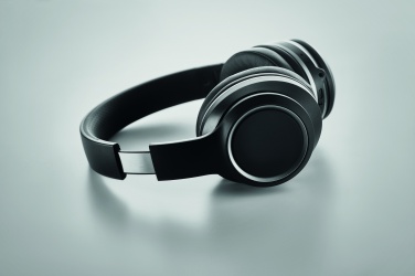 Logo trade promotional giveaways image of: ANC headphone and pouch