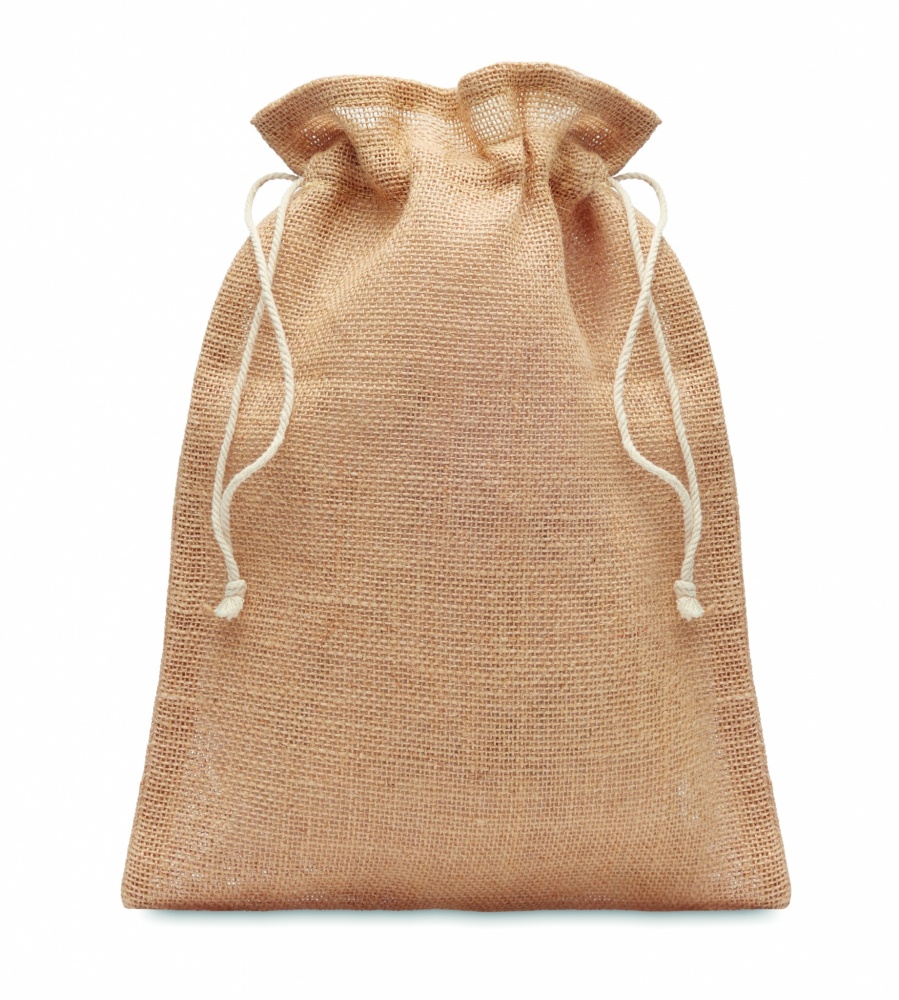 Logotrade advertising products photo of: Medium jute gift bag 25 x 32cm