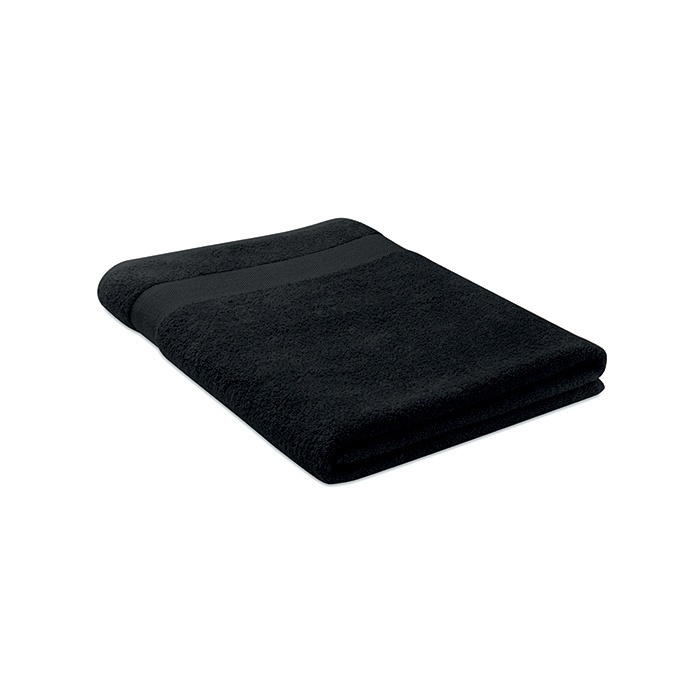 Logo trade promotional items image of: Towel organic cotton 180x100cm