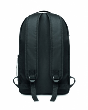 Logo trade promotional gift photo of: Backpack in RPET & COB light