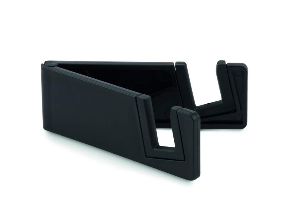 Logo trade promotional items picture of: Phone holder bamboo fibre/PP