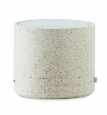 Logo trade promotional items picture of: 3W speaker in wheat straw/ABS