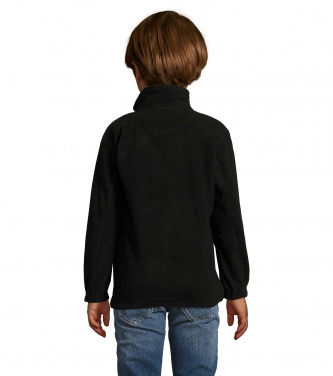 Logo trade promotional merchandise image of: NORTH KIDS FLEECE JACKET