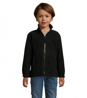 Logo trade promotional merchandise photo of: NORTH KIDS FLEECE JACKET