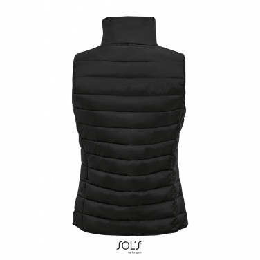 Logo trade promotional item photo of: WAVE WOMEN BODYWARMER 180g