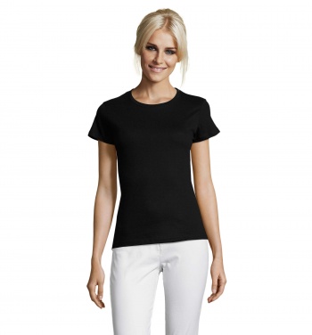 Logo trade promotional gifts image of: REGENT WOMEN T-SHIRT 150g