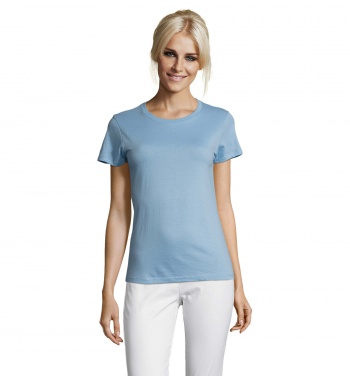 Logo trade promotional merchandise picture of: REGENT WOMEN T-SHIRT 150g