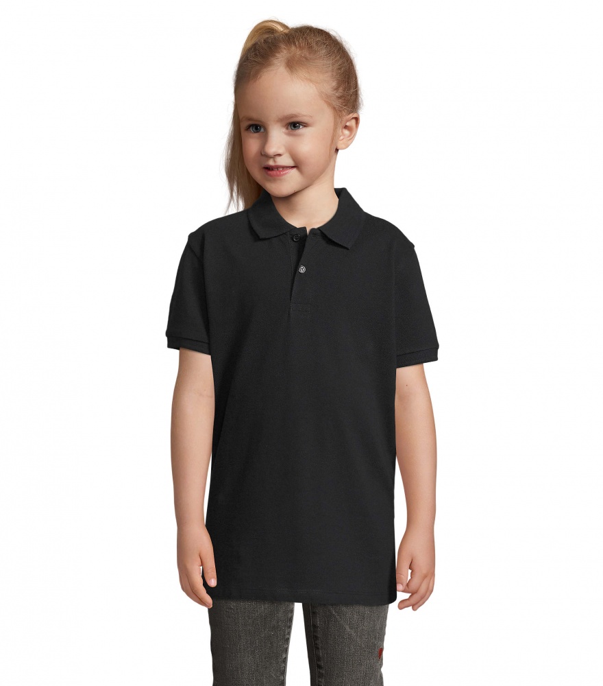 Logo trade promotional gifts image of: PERFECT KIDS POLO 180