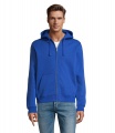 SPIKE MEN ZIP HOODIE SWEAT, Royal Blue