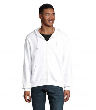 Logo trade corporate gifts image of: SPIKE MEN ZIP HOODIE SWEAT