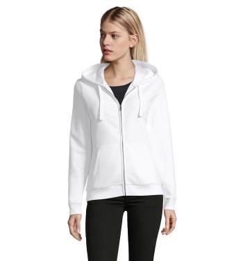 Logotrade promotional items photo of: SPIKE WOMEN ZIP HOOD SWEAT