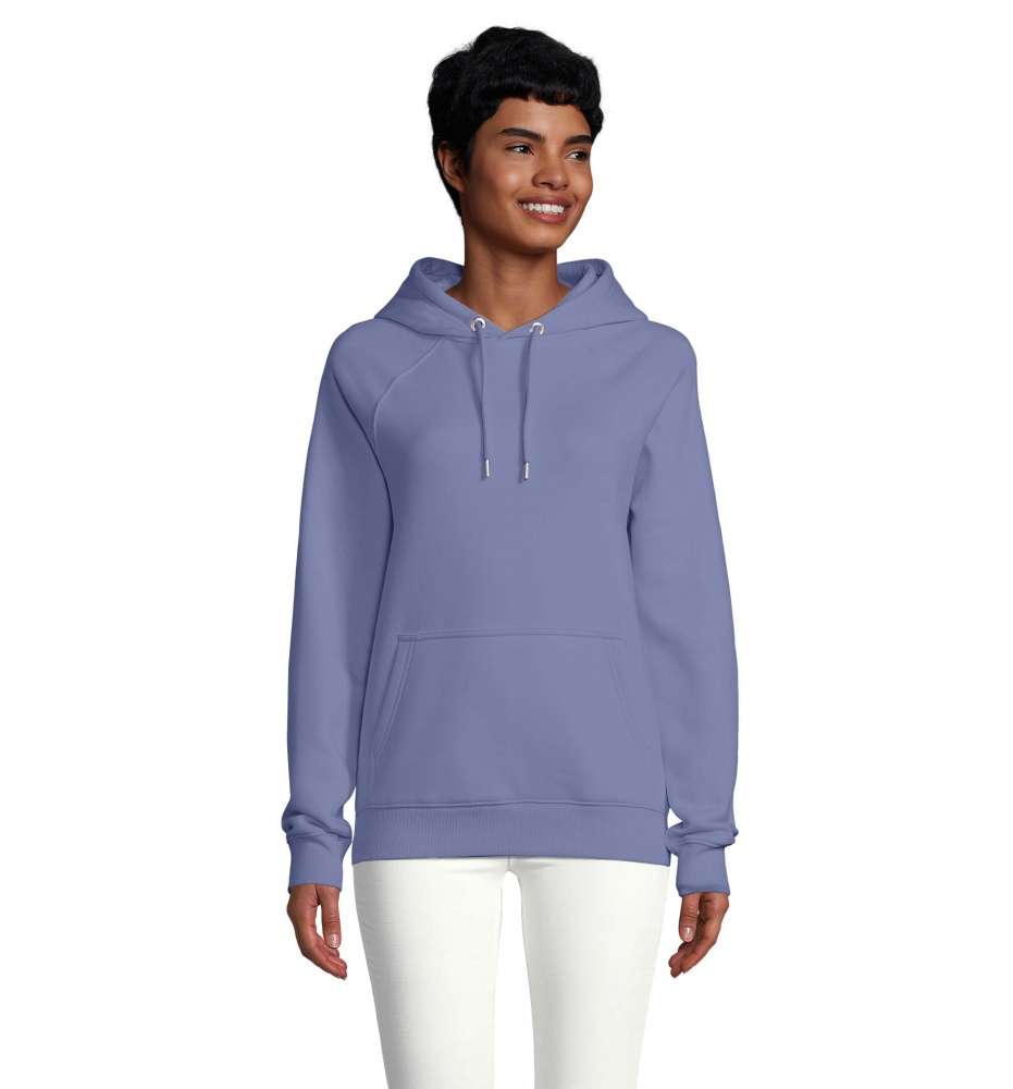 Logo trade promotional merchandise picture of: STELLAR Unisex Hooded Sweat