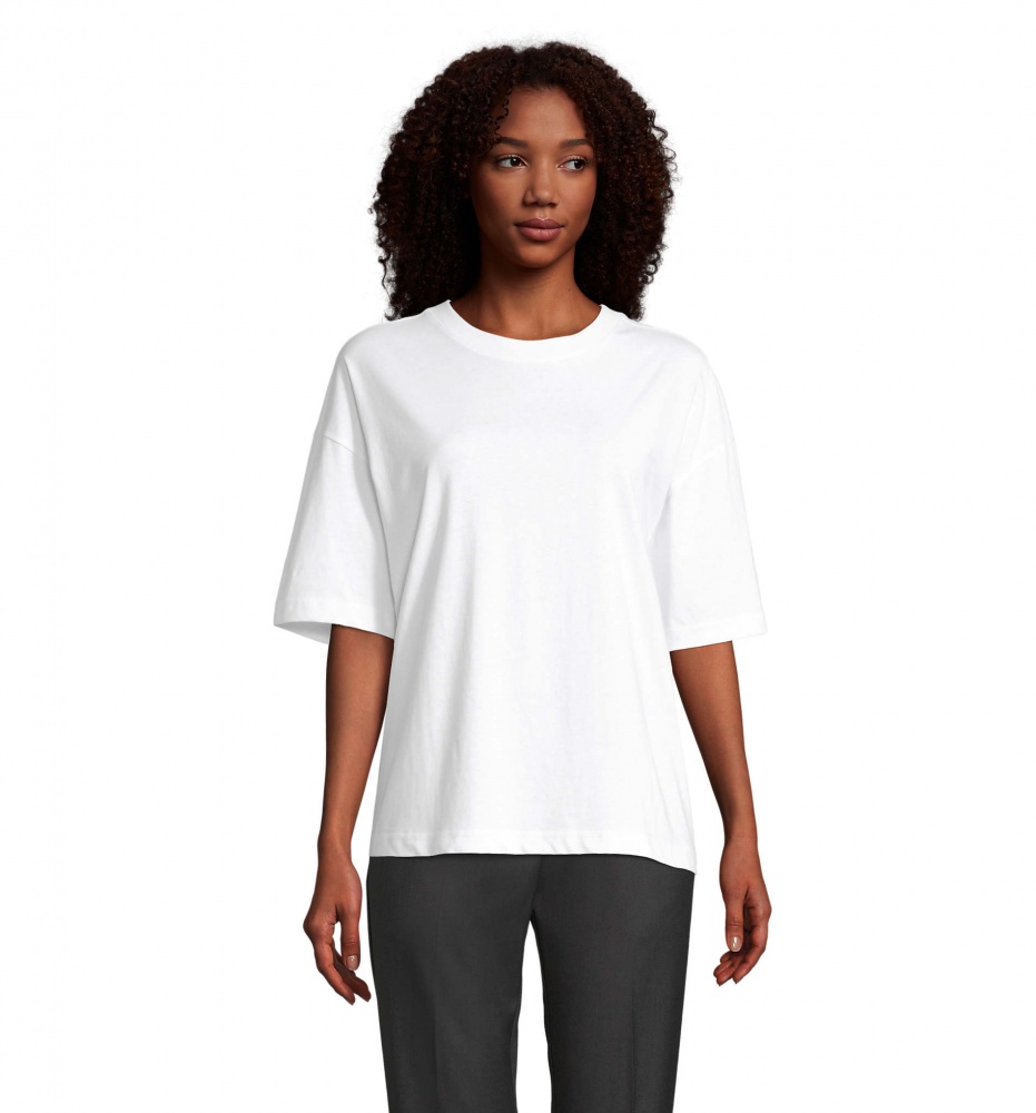 Logotrade promotional gift image of: BOXY WOMEN OVERSIZE T-SHIRT