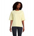 BOXY WOMEN OVERSIZE T-SHIRT, Light Yellow