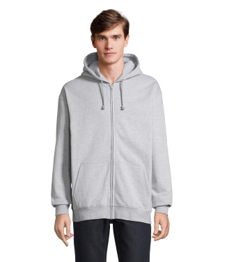 Logo trade promotional gifts picture of: CARTER Full Zip Hoodie