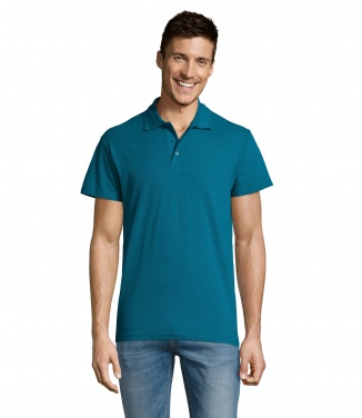 Logo trade corporate gifts image of: SUMMER II MEN Polo 170g