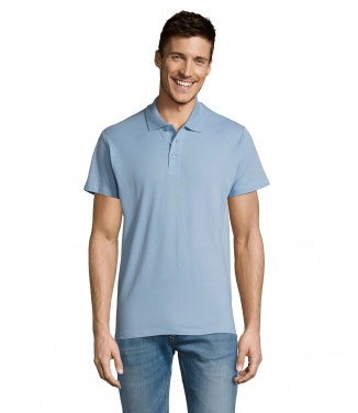 Logo trade promotional giveaways picture of: SUMMER II MEN Polo 170g