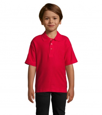 Logo trade corporate gifts picture of: SUMMER II KIDS Polo 170g