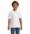 SUMMER II KIDS Polo 170g, White