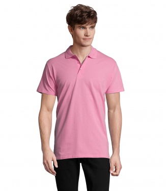 Logo trade promotional giveaway photo of: SPRING II MEN Polo 210g