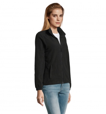 Logo trade promotional gifts picture of: NORTH WOMEN ZIPPED FLEECE