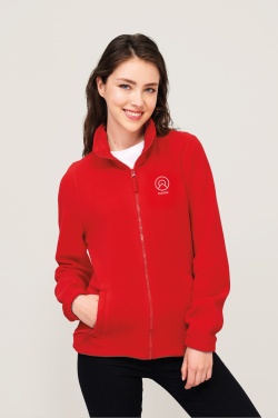 Logotrade promotional merchandise picture of: NORTH WOMEN ZIPPED FLEECE