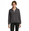 NORTH WOMEN ZIPPED FLEECE, Charcoal Grey