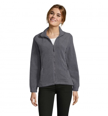 Logotrade corporate gift picture of: NORTH WOMEN ZIPPED FLEECE