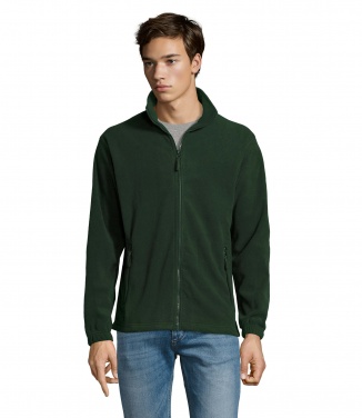 Logo trade promotional gift photo of: NORTH Zipped Fleece Jacket