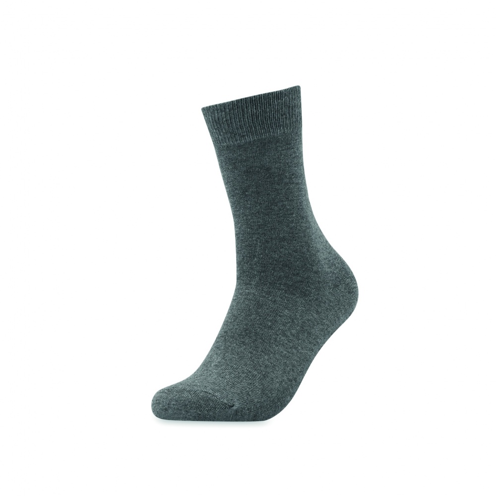 Logo trade business gift photo of: Pair of socks in gift box M