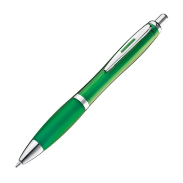 Logo trade promotional merchandise image of: Plastic ballpen MOSCOW