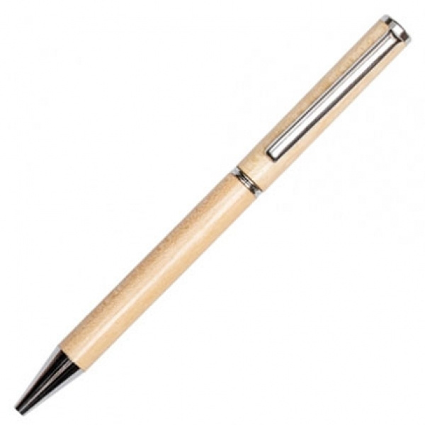 Logotrade promotional products photo of: Wooden ballpen HEYWOOD