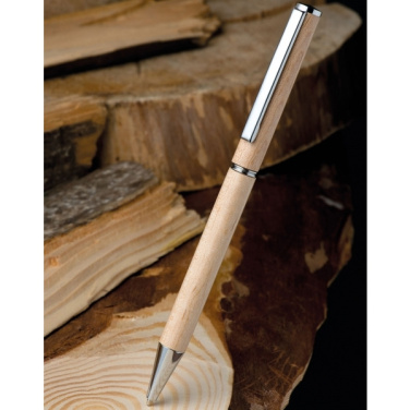 Logotrade promotional merchandise image of: Wooden ballpen HEYWOOD