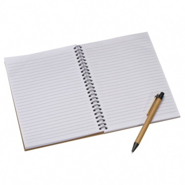 Logo trade promotional items picture of: A5 ECO Notepad KENTWOOD