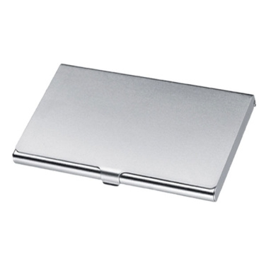 Logotrade business gift image of: Metal business card holder CORNWALL