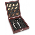 Chess wine set SAN GIMIGNANO, brown