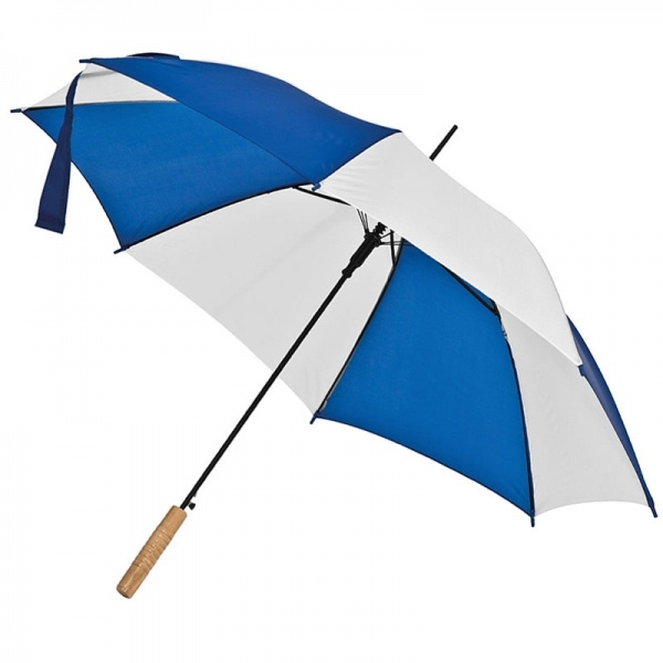 Logo trade promotional item photo of: Automatic walking-stick umbrella AIX-EN-PROVENCE