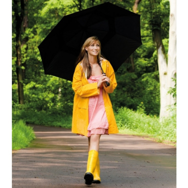 Logo trade promotional merchandise image of: XL storm umbrella HURRICAN