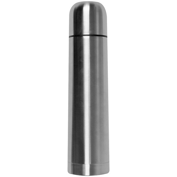 Logo trade promotional merchandise photo of: Stainless steel isolating flask VIRGINIA BEACH 100 ml