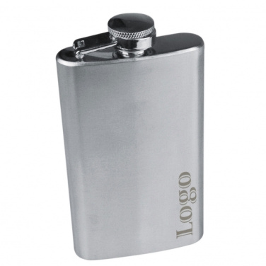 Logotrade business gift image of: Stainless steel hip flask FRESNO 104 ml