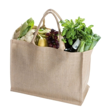 Logotrade promotional item picture of: Jute bag, big HANNOVER