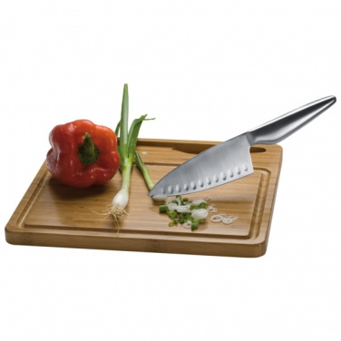 Logo trade corporate gifts image of: Cutting board with knife MANTOVA