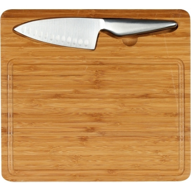 Logotrade advertising products photo of: Cutting board with knife MANTOVA