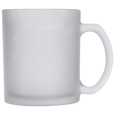 Logotrade promotional gift picture of: Glass coffee mug GENEVA 300 ml